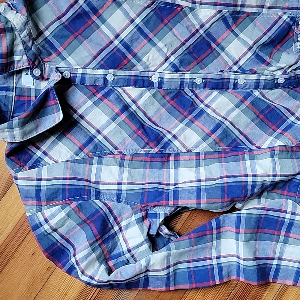 Plaid Button up - Picture 2 of 4